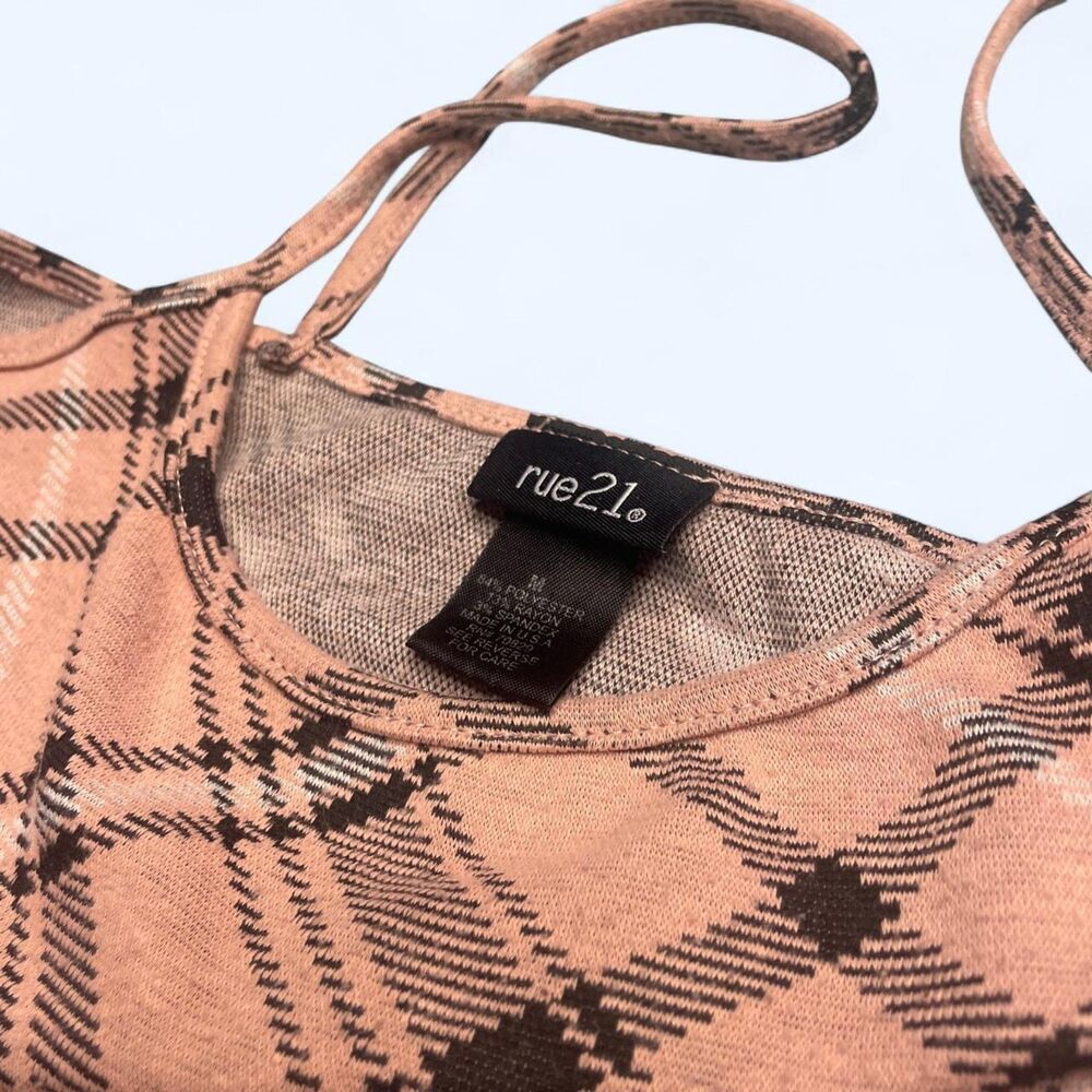 Rue-21 Women's Pink and Black Dress - Picture 3 of 6